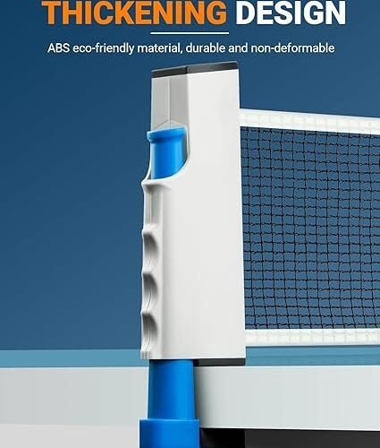 Retractable Ping Pong Net Upgrade Table Tennis Net Stands Upright Without Sagging Ping Pong Net